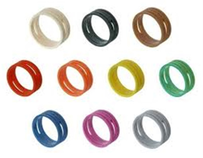 NEUTRIK XXR-0 Colored Coding Ring for XLR XX serie - Black