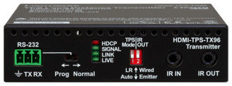 SCP 962 HDBaseT 4K Lite Transmitter W. Bi-directional IR & RS232