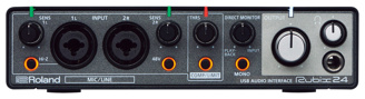 ROLAND RUBIX24 2 IN / 4 OUT, HI RES USB AUDIO INTERFACE FOR MAC