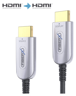 PURELINK FiberX Series - HDMI 4K Fiber Extender Cable - 7.5m, HDMI Cables,  HDMI/DP Cables