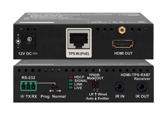 SCP 962 HDBaseT 4K Lite Transmitter W. Bi-directional IR & RS232