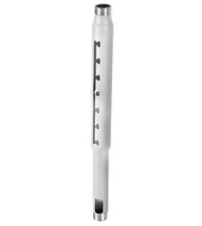 CHIEF Npt Threaded Adjustable Extension Column 48" (1219mm) To 72" (1829mm) White