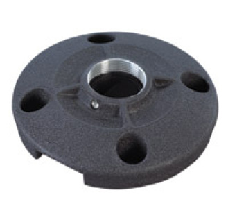 CHIEF 6" (152 Mm) Speed-connect Ceiling Plate Black