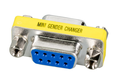 EFB Mini Gender Changer DB9B/DB9B DB9 Jack/DB9 Jack