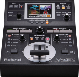 ROLAND V-4EX 4 CH. HDMI VIDEO SWITCHER WITH EMBEDDED AUDIO