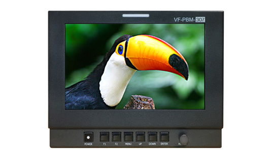 PLURA 7" 3G VF Monitor, Package for third Party Cameras