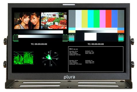 PLURA 17" 3G Broadcast Monitor Class A-3Gb/s-Narrow Bezel