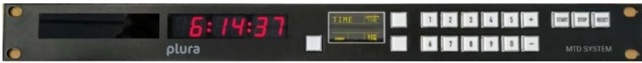 PLURA Timer control unit,19"/1 RU, MTD and MTDoE