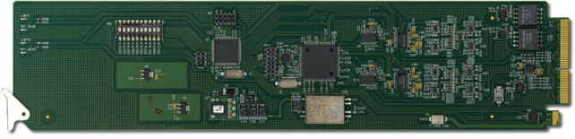 ROSS ADC-8434-A-R2A Quad Analog Audio to AES / EBU Converter w/ Rear Module