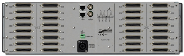 ROSS NK-A64 64x64 Stereo Analog Audio Routing System