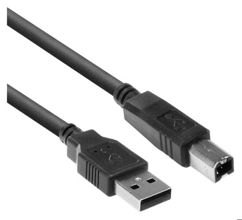 ACT USB 2.0 A male - USB B male  1,00 m