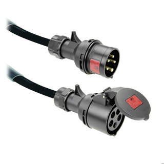 LIVEPOWER CEE 16A 5 Pin Cable H07RNF 5G2,5 20 Meter