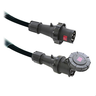LIVEPOWER CEE 63A 5 Pin Cable H07RNF 5G16 10 Meter
