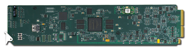 ROSS HDC-8223A-R2 3G/HD Downconverter and DA w/10-BNC Rear Module