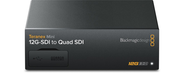 BLACKMAGIC DESIGN Teranex Mini - 12G-SDI to Quad SDI