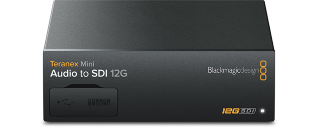 BLACKMAGIC DESIGN Teranex Mini - Audio to SDI 12G