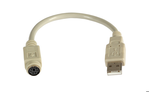 EFB 20cm USB-A-Plug/MD6 Jack 0