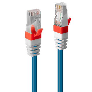 LINDY 3m Cat.6A S/FTP LSZH Network Cable, Blue (Fluke Tested)