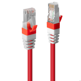 LINDY 20m Cat.6A S/FTP LSZH Network Cable, Red (Fluke Tested)