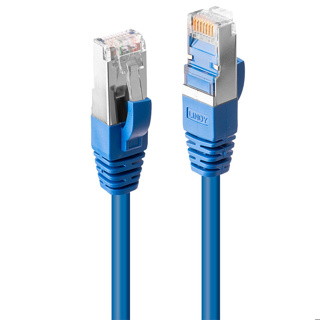 LINDY 30m Cat.6 S/FTP LSZH Network Cable, Blue (Fluke Tested)