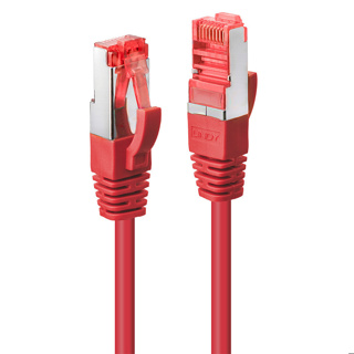 LINDY 5m Cat.6 S/FTP Network Cable, Red