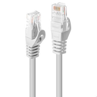 LINDY 7.5m Cat.6 U/UTP Network Cable, White