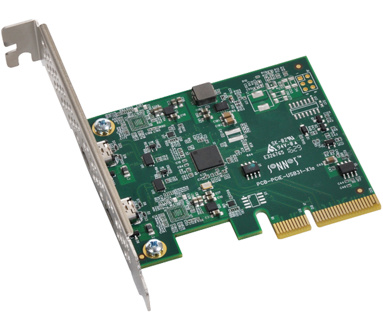 SONNET Allegro USB-C 2-Port PCIe Card [Thunderbolt compatible]