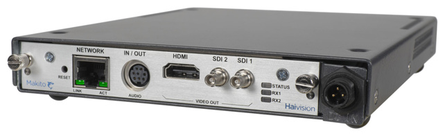 HAIVISION Makito X Single Channel Decoder Appliance - HD/SD H.264 IP Video Decoder - HDMI and 3G/HD/SD-SDI output