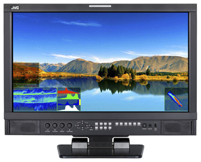 JVC 21"Full HD LCD 2K, 3G HD-SDI / SDI studio monitor