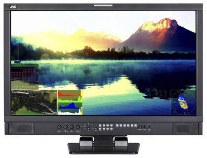 JVC 27"Full HD LCD 2K, 3G HD-SDI / SDI studio monitor