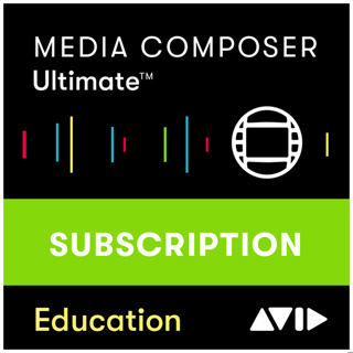 AVID Media Composer | Ultimate 1-Year Subscription NEW -- Education Pricing