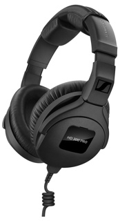 SENNHEISER HD 300 PRO Monitoring headphone with ultra-linear response (64 ohm) and 1.5m cable with 3.5mm jack