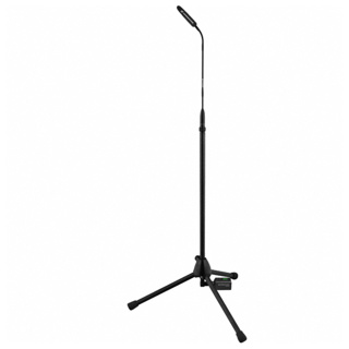 SENNHEISER MZFS 60 Microphone stand, tripod, 60cm high, upper 3-pin XLR-F (screw-on), lower 3 pin XLR-M, black