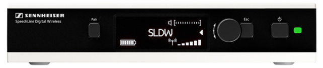 SENNHEISER SL RACK RECEIVER DW-3-EU Stationary receiver SL rack receiver for rack installation, includes power pack, digital, 1.9 GHz