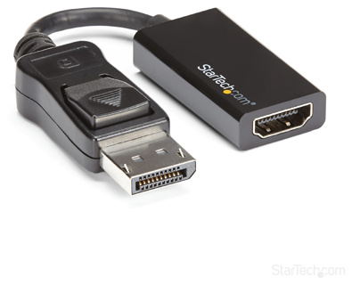 STARTECH DisplayPort to HDMI Adapter - 4K 60Hz