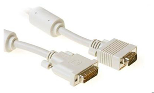 ACT High quality Conversion cable DVI-A male to VGA male   3,00 m