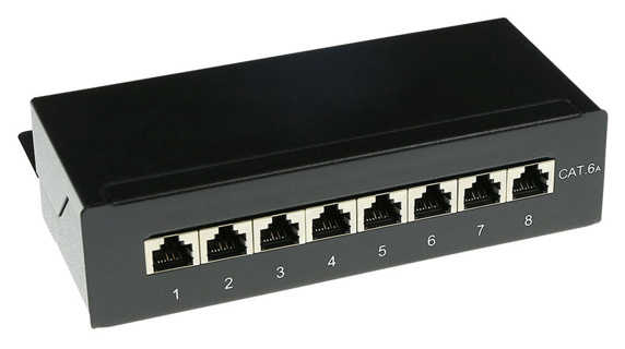 ACT Surface mounted box shielded 8 ports CAT6A