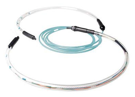 ACT 240 meter Multimode 50/125 OM3 indoor/outdoor cable 4 way with LC connectors