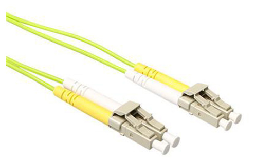 ACT 1 meter LSZH Multimode 50/125 OM5 fiber patch cable duplex with LC connectors