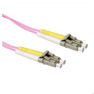 RL9752 ACT 0.25 meter LSZH Multimode 50/125 OM4 fiber patch cable duplex with LC connectors