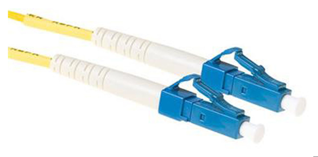 ACT 3 meter LSZH Singlemode 9/125 OS2 fiber patch cable simplex with LC connectors