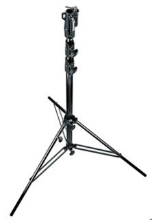 MANFROTTO Heavy Duty Stand, Black, Black Steel