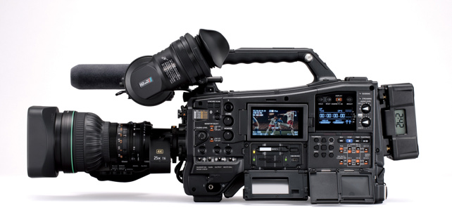 PANASONIC AJ-CX4000GJ 2/3 type B4 lens mount 4K HDR P2 high-end ENG Shoulder-Mount Camcorder