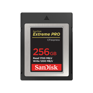 SANDISK CF Extreme PRO CFexpress 256GB, Type B, 1700MB/s Read, 1200MB/s Write