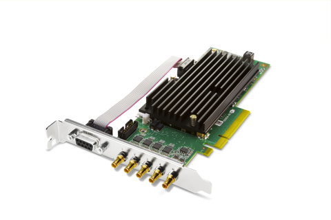 AJA CORVID-44-FL 8-Lane PCIe, 4 x SDI independently configurable, fanless version