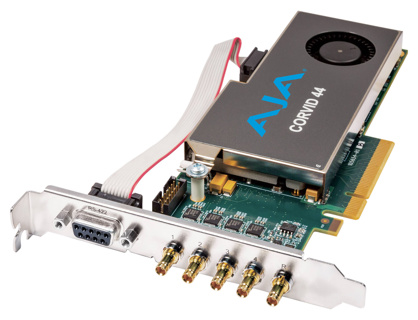 AJA CORVID-44-T Standard-profile 8-Lane PCIe, 4 x SDI independently configurable