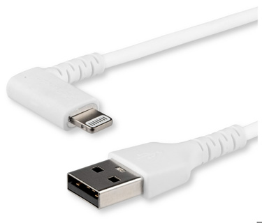 STARTECH Cable - White Angled Lightning to USB 2m
