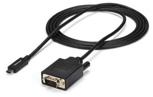 STARTECH 2M (6 FT.) USB-C TO VGA ADAPTER CABLE