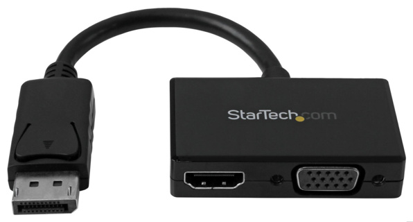 STARTECH Travel A/V adapter: DP to VGA / HDMI