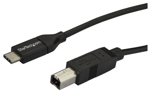 STARTECH 2m 6ft USB C to USB B Cable - USB 2.0